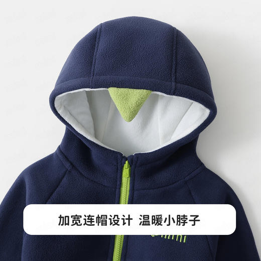 【抗静电】【MQDmini】【90-140】男童冬款加绒保暖外套 商品图6