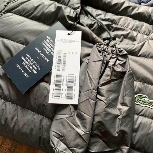 D112007秋冬新款无领休闲轻质保暖防泼水排骨纹羽绒服 商品图9