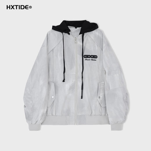 【新品上新】HX 秋季带帽茄克衫外套C105530049101 商品图0