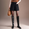 「自」全新升级【铂金会员146/天猫189/差价43】(04708)洛诗琳时尚高腰显瘦毛呢短裤2025秋冬新款气质通勤阔腿裤女 商品缩略图2