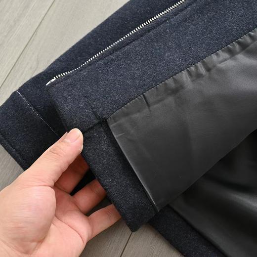 D112004冬季25ss新款男士翻领羊毛休闲夹克外套 商品图10