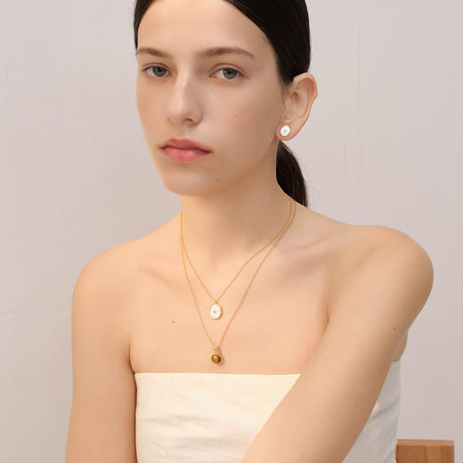 【微信专享款】ARSIS｜纯真年代系列 纽扣项链 商品图8