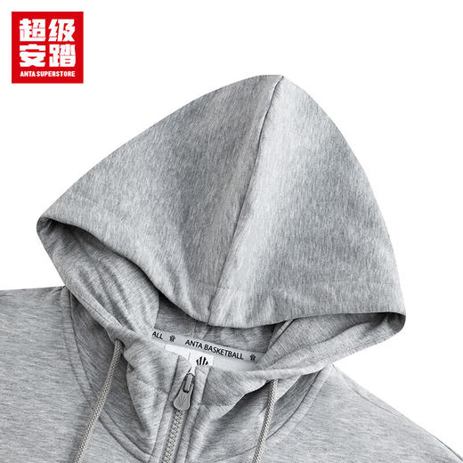 超级安踏欧文之盾丨加绒运动外套男女同款秋冬加厚保暖夹克外套172541703U 商品图3