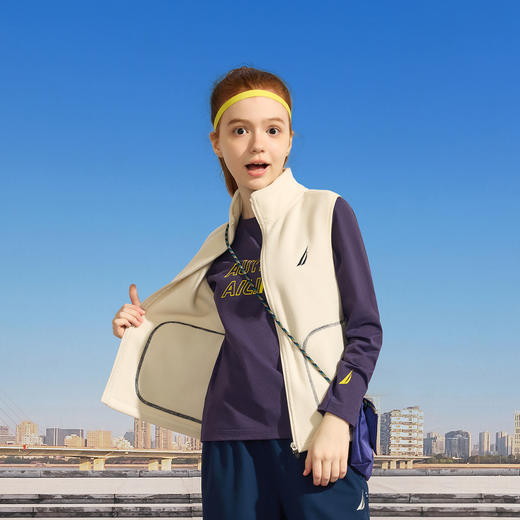 NAUTICA诺帝卡童装摇粒绒马甲NK331503 商品图6