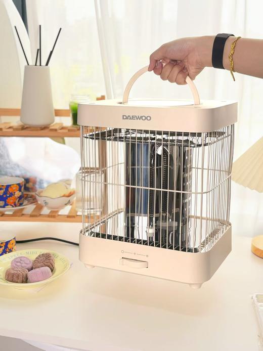 【全屋温暖一个围炉就足够】大宇围炉取暖桌DY-QN16 碳晶石墨烯 360度环绕取暖 双档切换 桌板可拆卸 可取暖可煮茶 3分钟速热 1000W功率 商品图10