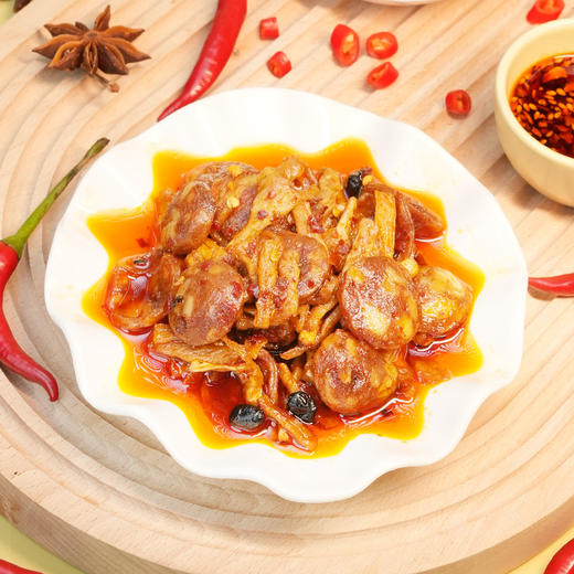 黑色经典茶油香肠萝卜258g瓶装香辣下饭菜特产拌饭酱 商品图2