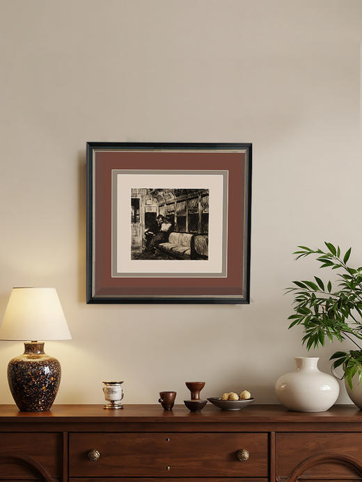 伽罗 JALO 爱德华霍普系列挂画合集 商品图7