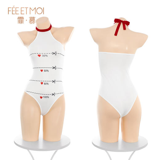 霏慕 心动阙值挂扣开裆连体衣ZY153 商品图10