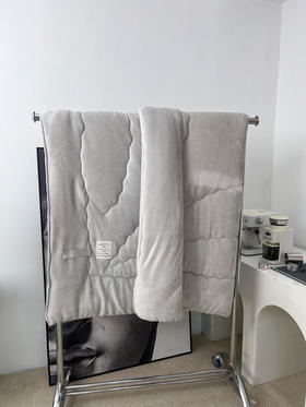 CK双面法兰绒蓄热被子可机洗