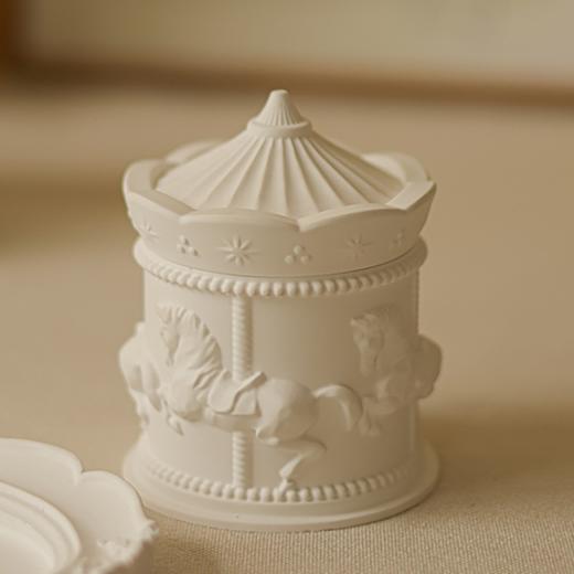 节日精选礼物【梦幻之境！旋转木马香薰蜡烛】 卧室家用持久香薰 卧室奢级感小众生日礼物 伴手礼 商品图6