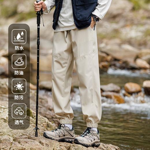 【99秒杀！加绒和不加绒可选】笙观相沐三防科技加绒冲锋软壳裤 男女同款 商品图0