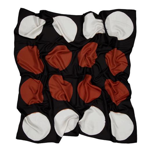 denovembre GRAND JEU 围巾 - 蓝绿印花/黑印花 商品图2