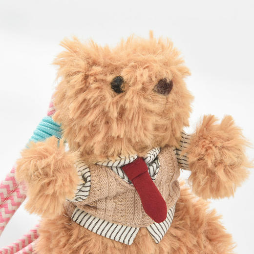 绅士小熊毛绒挂件毛绒匙扣-纪念日百货门店同款167344489 商品图1