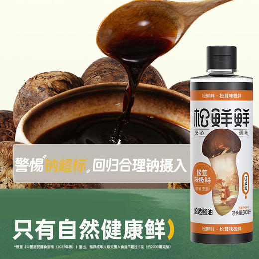 松鲜鲜 松茸味极鲜 500ml*2 商品图0