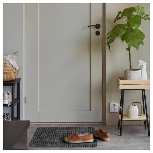 聚便利 X IKEA FRIKTION 弗里卡什 门垫 灰色 38x58 厘米 商品图1