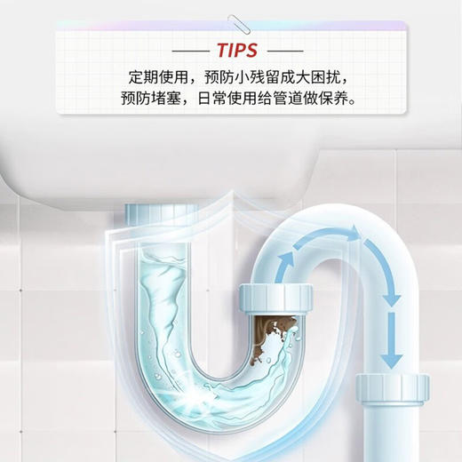 白猫强力管道通（100G*3袋 ）*3盒 商品图4