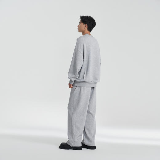 MODE COMMUTER | MC冬季宽松阔腿梭织长裤简约通勤男MCE102101D 商品图3