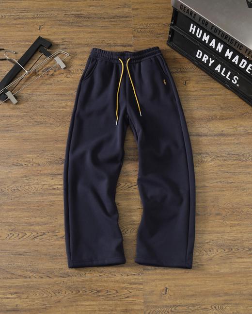 D112001小马刺绣加绒加厚奥粒绒休闲裤卫裤女款 商品图7