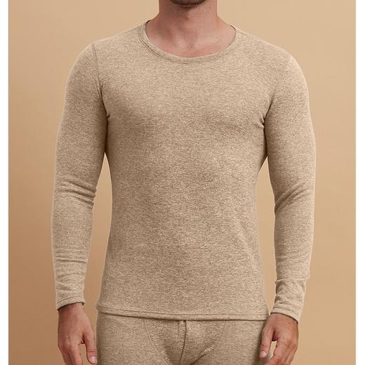 【GZ】无忧购秋冬季男士羊绒德绒修身打底保暖内衣套装加厚磨毛轻薄秋衣秋裤（截单后3-5天发货) 商品图0