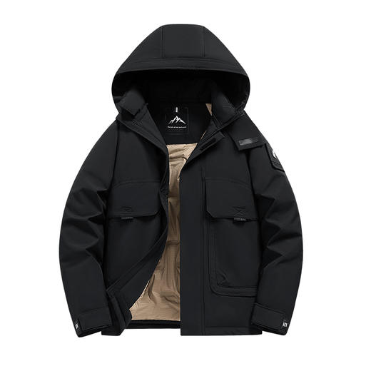 心选丨吉普JEEP SPIRIT男女冲锋羽绒服8868/8698款 保暖防寒 商品图0