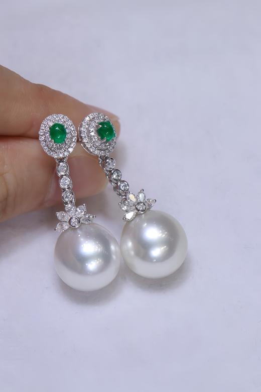 12-13mm澳白耳坠 商品图2