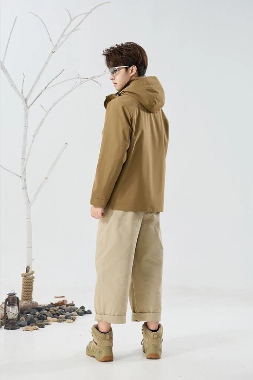 【羽绒内胆 一衣三穿 挺括有型】斯辰唯佳多巴胺色系户外运动三合一羽绒服冲锋衣E52-8888 商品图9