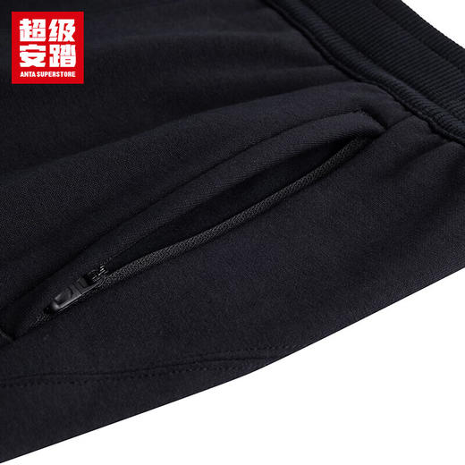 超级安踏加绒微喇运动裤女裤秋冬保暖修身显瘦休闲长裤子女162548310UN 商品图5