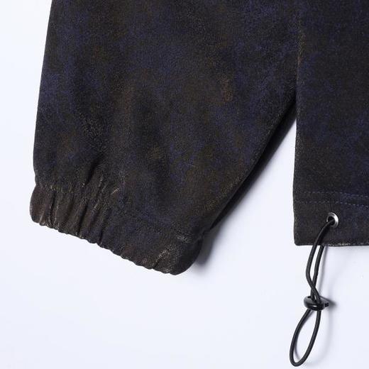 SDSA男士秋冬新款痞帅男装潮牌扎染立领连帽卫衣下摆松紧百搭上衣 商品图3