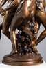 独角鹿西洋古董19世纪法国雕塑大师Jean-Baptiste Carpeaux签名出品青铜群雕「Les trois GrâcesLes trois Grâces 美惠三女神」 商品缩略图8