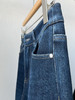 【直筒直腿】噢蜜ooomeooo直筒加绒牛仔蓝仔裤 商品缩略图14