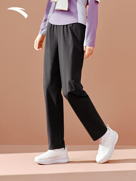 安踏舒乐直筒裤丨运动长裤女士冬季新款通勤休闲裤直筒裤162547505N