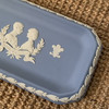 英国Wedgwood Jasperware浮雕皇家婚礼方盘 经典蓝 商品缩略图1