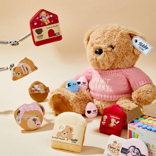 泰迪熊联名粉底液专用粉扑-纪念日百货门店同款168094311 商品图2