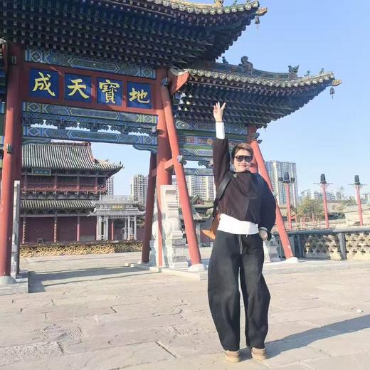 ¹男姐同款【水洗棉弯刀裤】松弛感 重磅垂顺 腰部抽绳设计 穿着舒适 满满的设计感CF01-CR-HZJY 商品图1