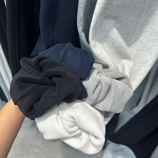 D112001小马刺绣加绒加厚奥粒绒休闲裤卫裤女款 商品图12