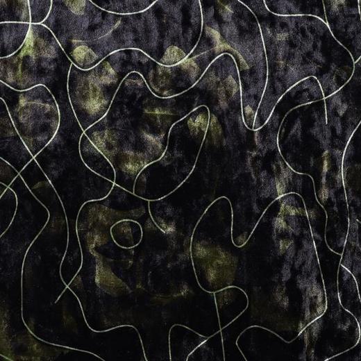 SDSA男士秋冬新款痞帅男装撞色植绒凌乱线条半高领长袖T恤百搭潮 商品图2