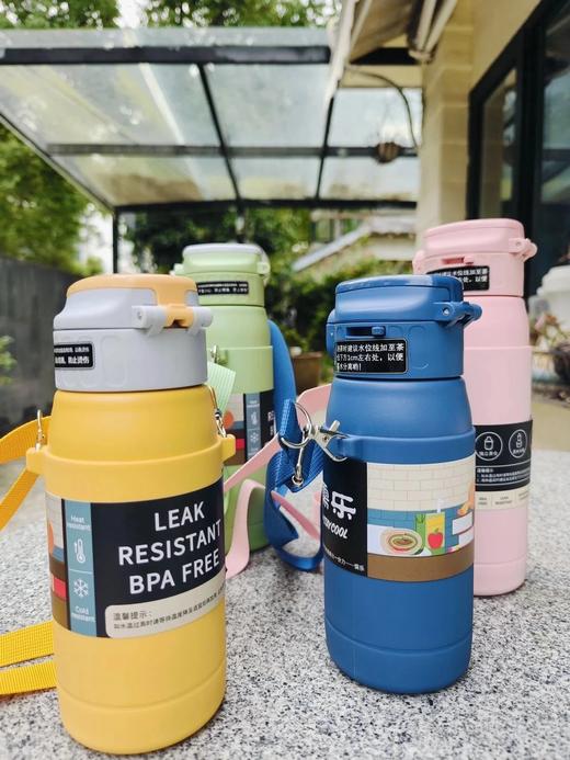 ❗️母婴级材质！儒乐便携保温杯，茶仓/直饮/吸嘴款，316不锈钢内胆，耐腐蚀抗氧化，防滑食品级硅胶杯套，不易沾灰尘 商品图0