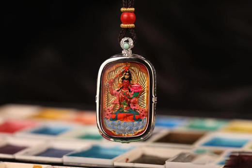 2026十二生肖朱砂本缘吊坠 商品图2