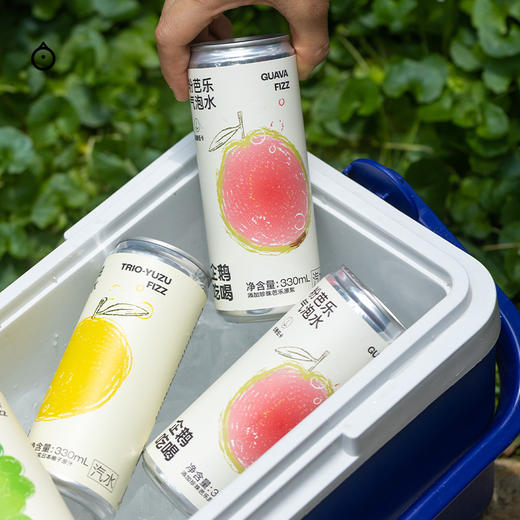 企鹅吃喝|三重柚/阳光玫瑰/粉芭乐气泡水 果味气泡水 添加天然果汁 0香精0色素 商品图7