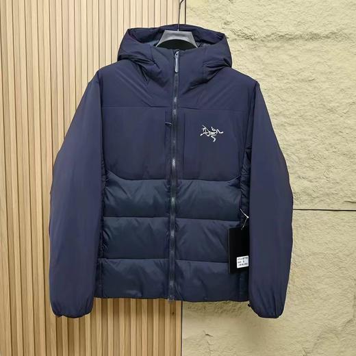 D112046男款连帽羽绒服刺绣LOGO防风防水保暖夹克 商品图4