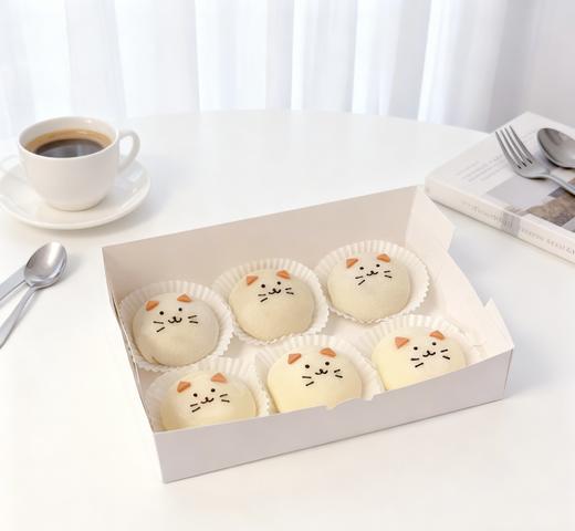 兔兔喵星人小动物雪媚娘(内馅可选甜奶油芒果/咸奶油奥利奥)-下午茶低糖处理 商品图5