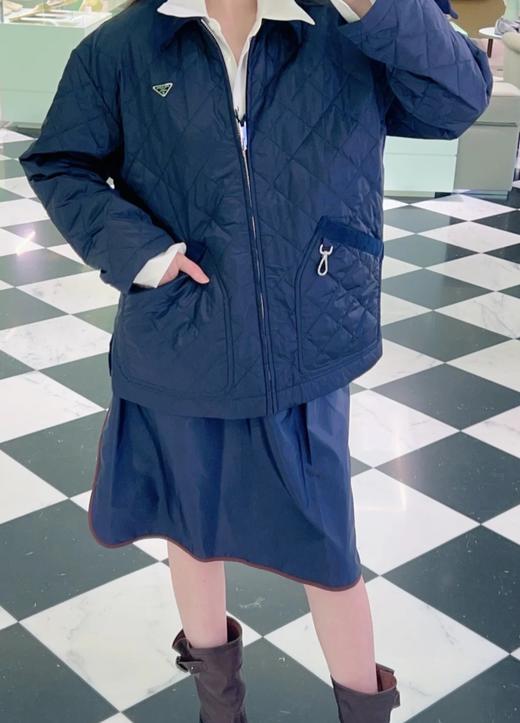 女款翻领菱格外套la020 商品图1