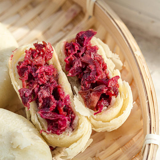 食味的初相 鲜花饼50g*8枚/盒 商品图3