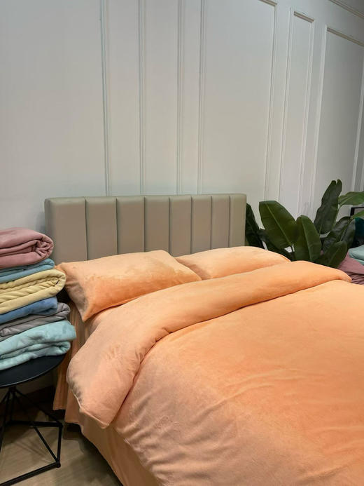 福利款！280g加厚加密牛奶绒四件套 全消光软乎乎一触即暖  超绝性价比 商品图0