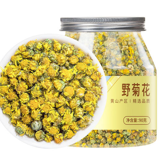 福东海 特级野菊花【黄山特级】搭中药材胎菊菊花护茶肝去草火泡水泡茶 商品图8