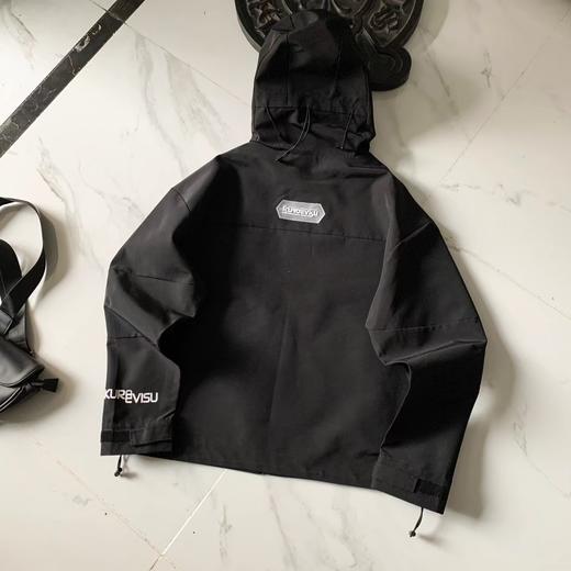 D112008秋冬新品工装风男士水感印花冲锋衣外套 商品图6