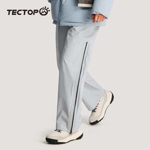 探拓冲锋裤硬壳女士户外防风防水秋冬登山徒步透气耐磨骑行机能裤 商品图6