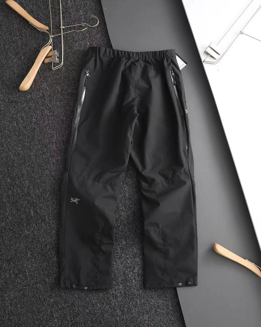 D112026秋冬运动户外登山轻量防风防水半拉链硬壳压胶冲锋裤 商品图1