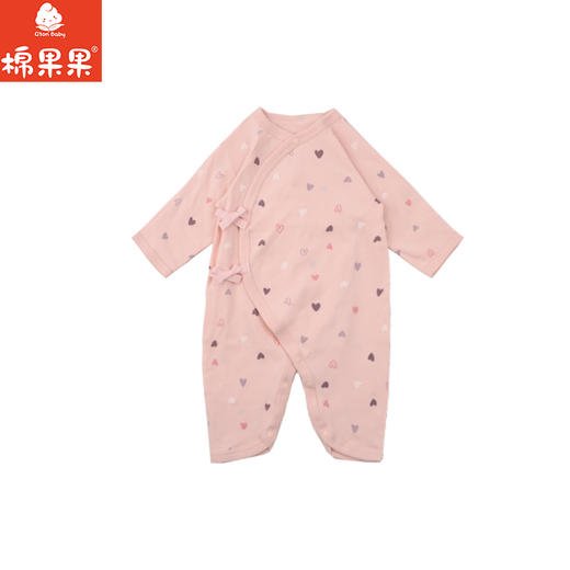 棉果果春季新品女宝卡通可爱5A抗菌纯棉爬衣蝴蝶连体衣M121726226014 商品图1