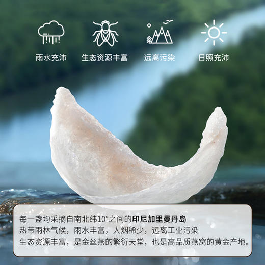 蔡府富贵年华臻选燕窝 50g/100g 商品图3